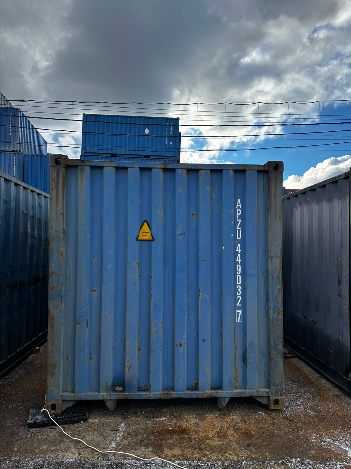 Морской контейнер APZU4490327